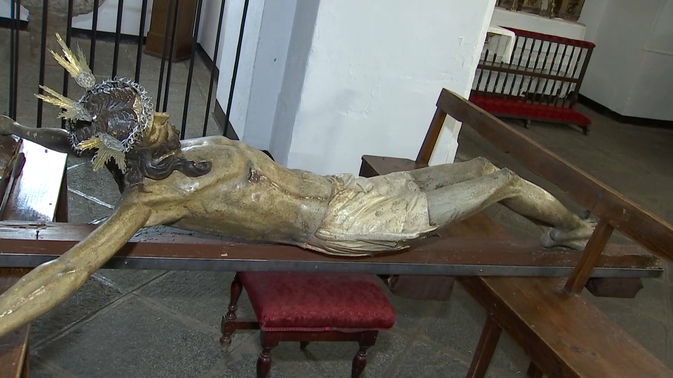 Talla del Cristo del Rosario, de Ribera del Fresno
