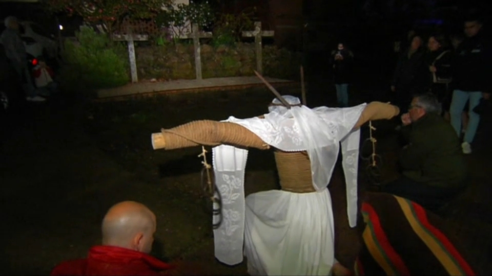 Un empalao salió anoche en Valverde de la Vera 