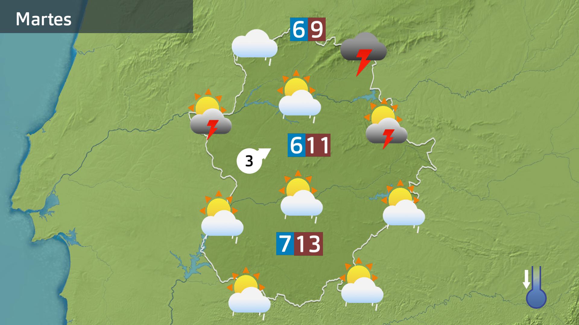 Previsión Extremadura