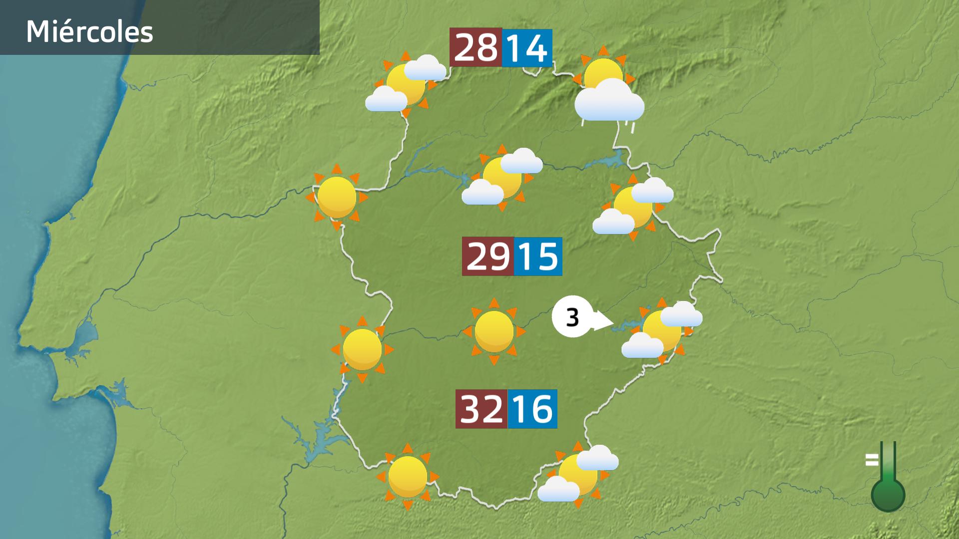 Prevision Extremadura