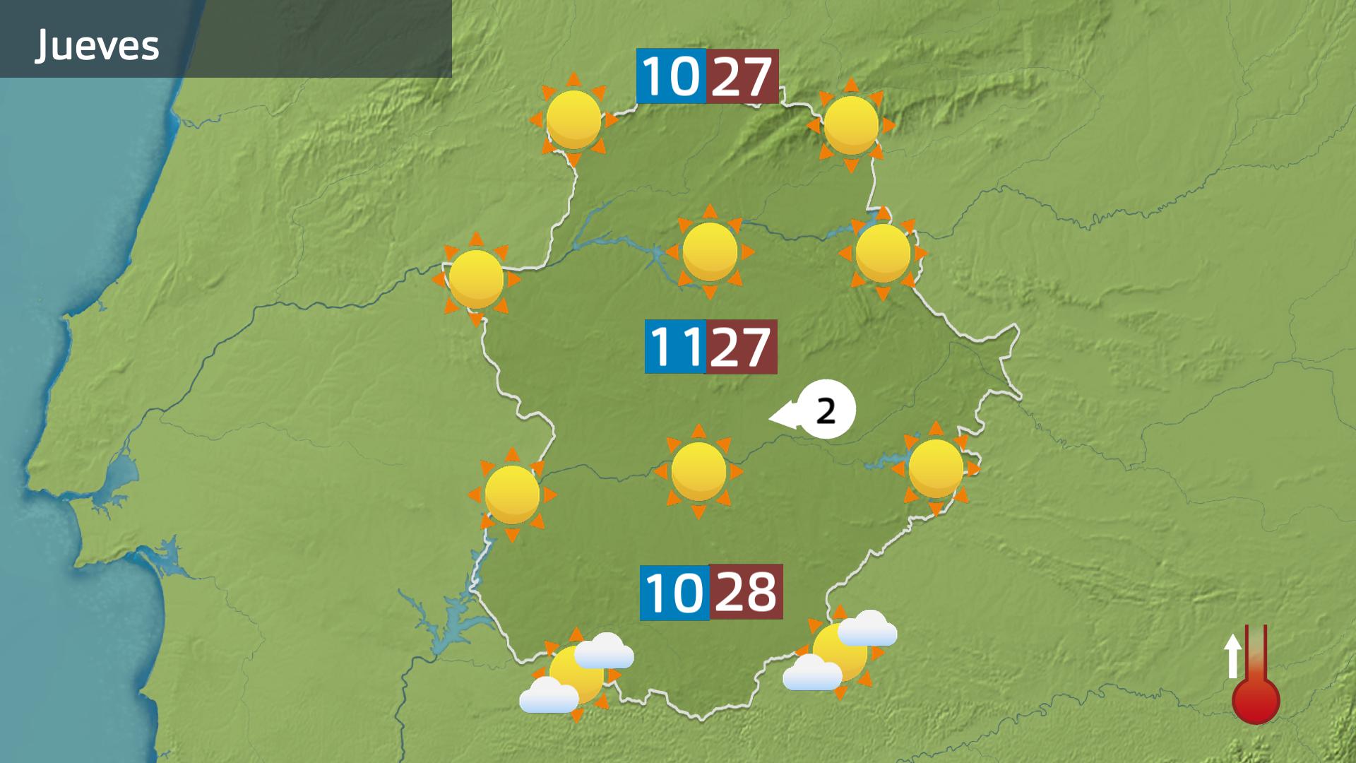 Previsión Extremadura