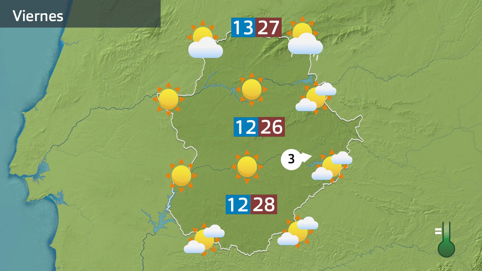 Previsión Extremadura