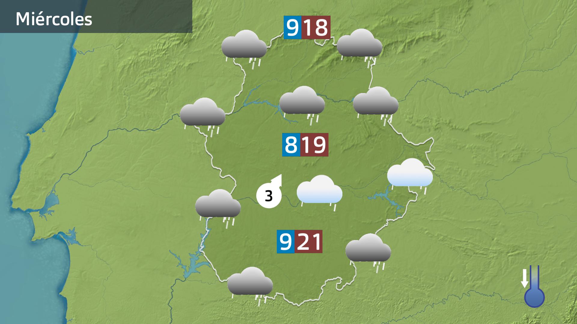Previsión Extremadura