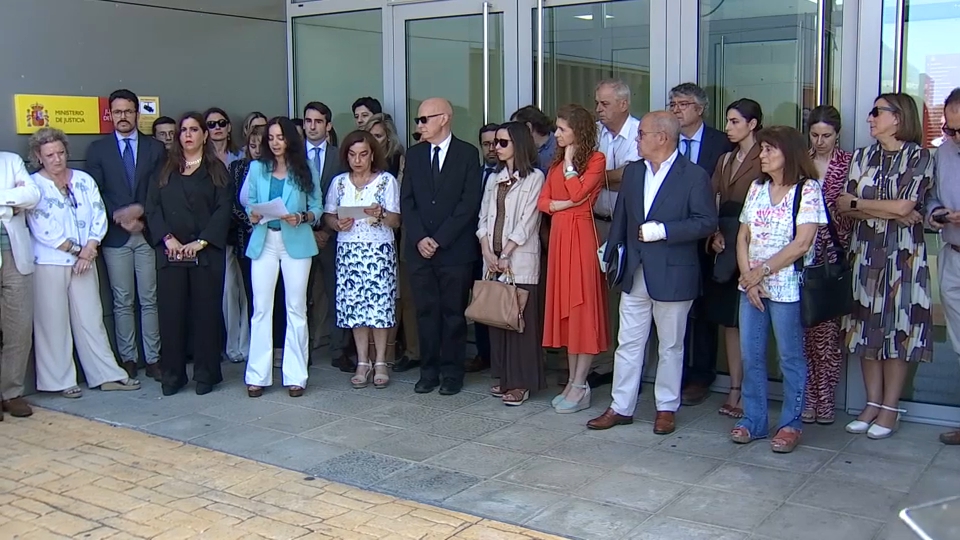 Jueces y fiscales secundan en Extremadura paros el pasado 11 de junio en rechazo a la reforma