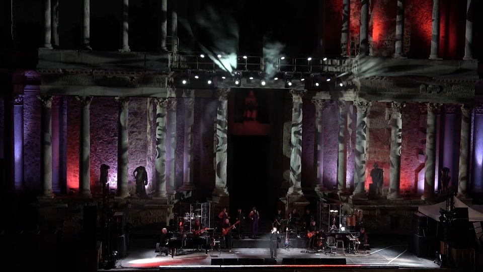 Raphael en el Teatro Romano de Mérida