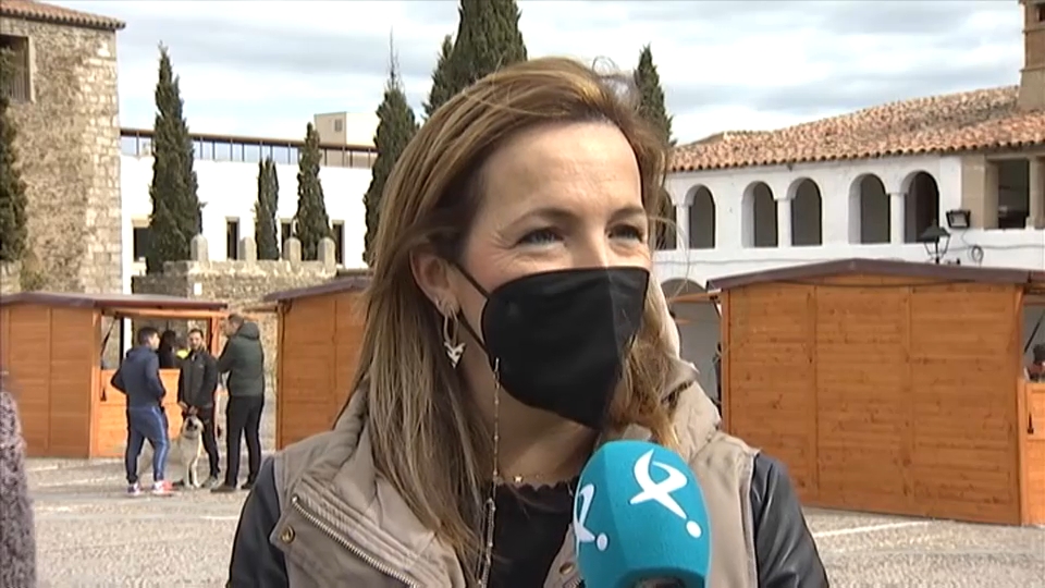 alcaldesa de Garrovillas de Alconétar,&nbsp;Elisabeth Martín.