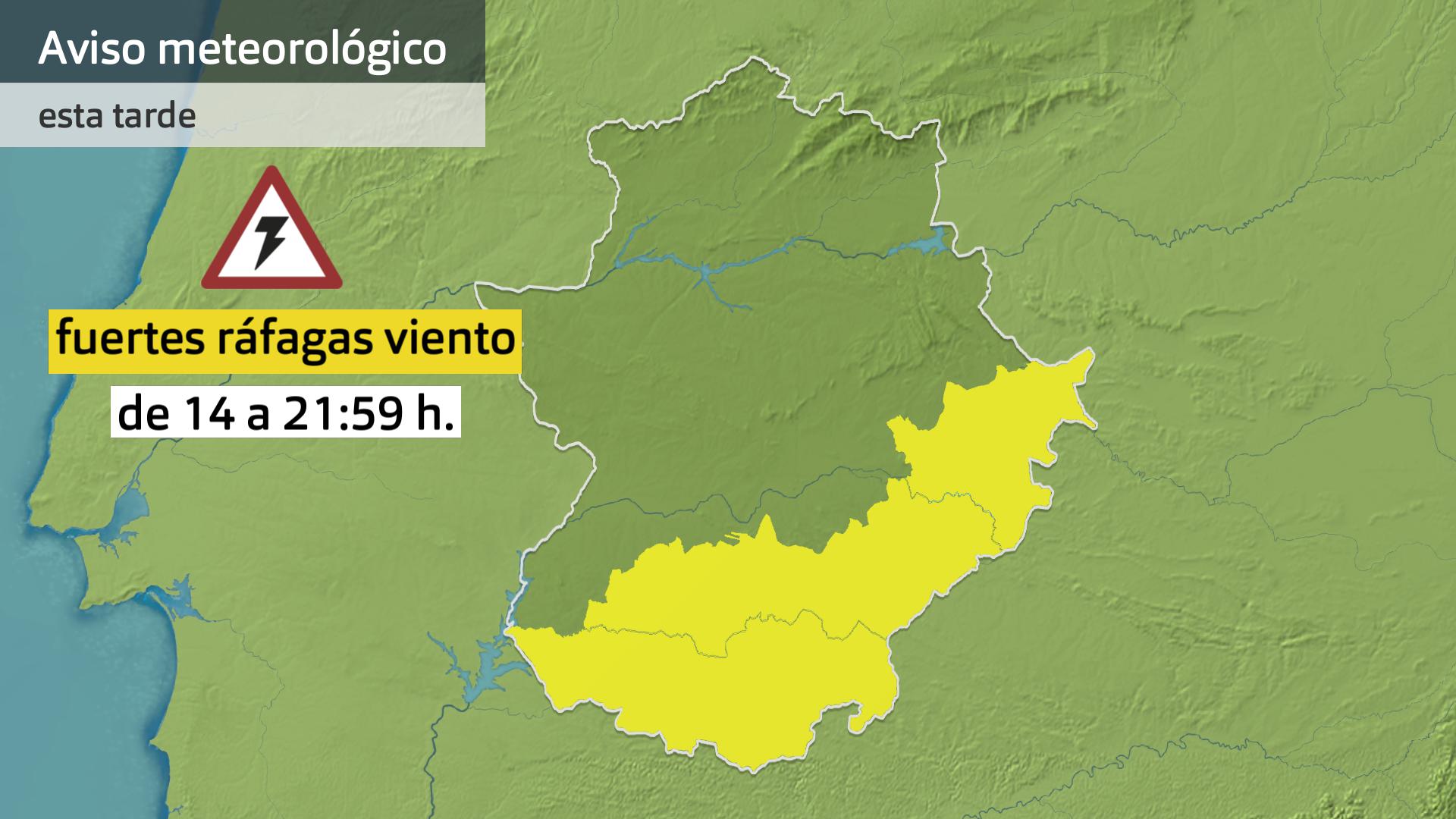 Avisos por tormenta (Aemet) para hoy lunes 16 de junio