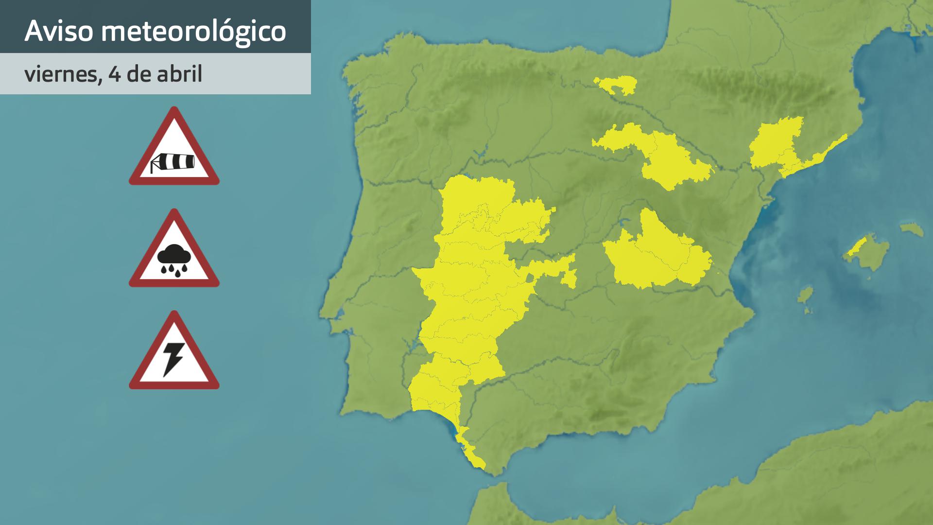 Previsión Extremadura