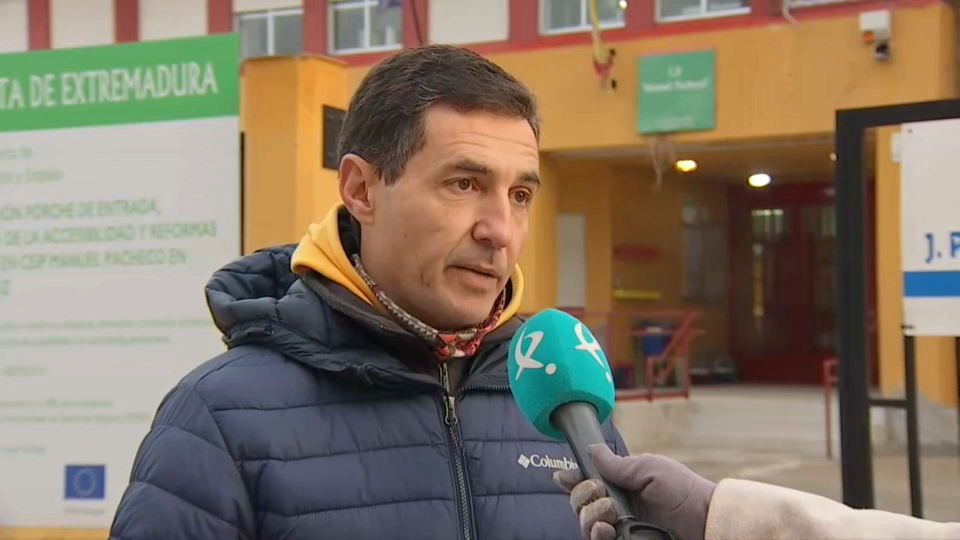 Juan Cuadrado, director del colegio 'Manuel Pacheco'