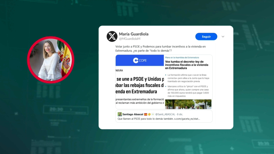 Los presupuestos extremeños para el próximo año se encallan tras el enfrentamiento entre la presidenta de la Junta y el presidente de VOX