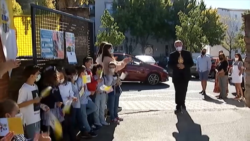 La reliquia era entregada esta mañana por el obispo de Plasencia