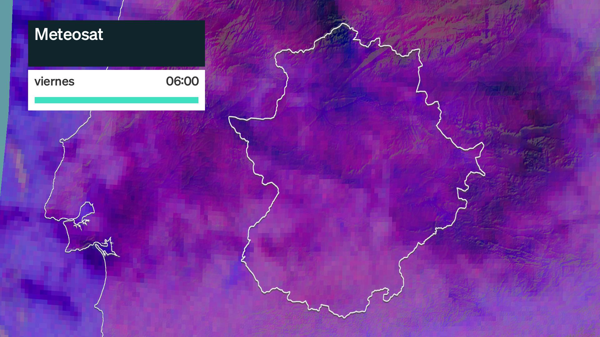 Imagen del Meteosat viernes 5 de junio 6 h.