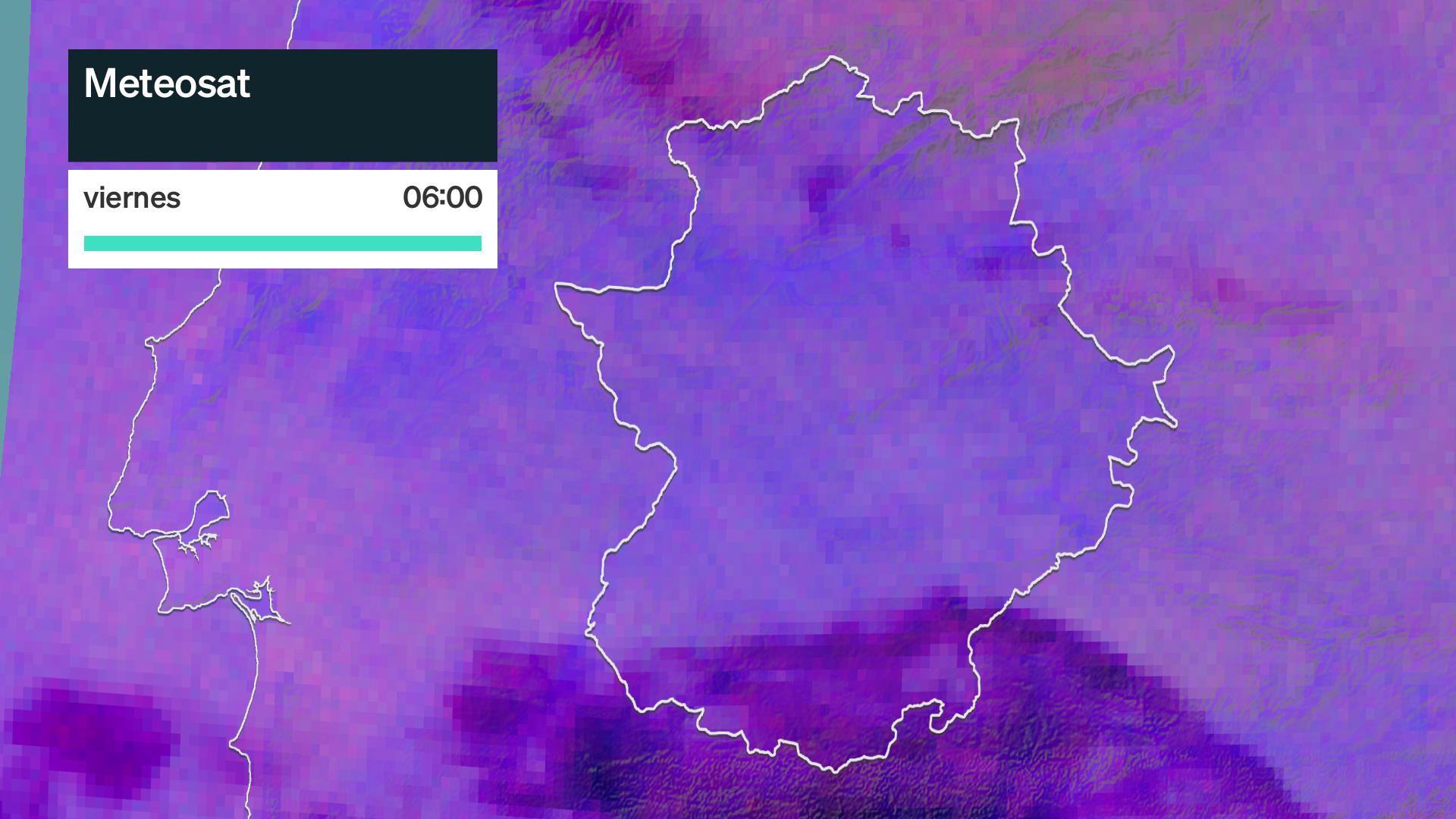 Imagen del Meteosat viernes 12 de junio 6 h.