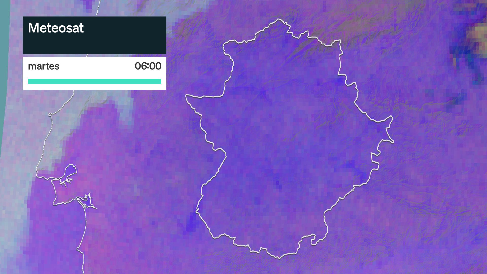 Imagen del Meteosat martes 16 de junio 6 h.