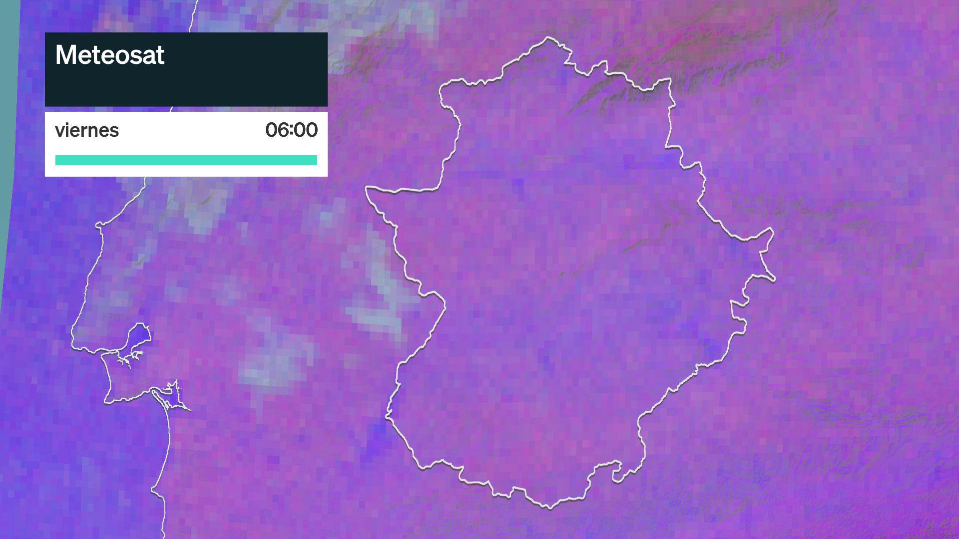 Imagen del Meteosat viernes 17 de julio 6 h.