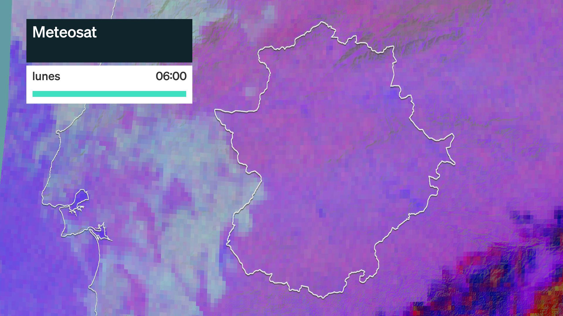 Imagen del Meteosat lunes 20 de julio 6 h.