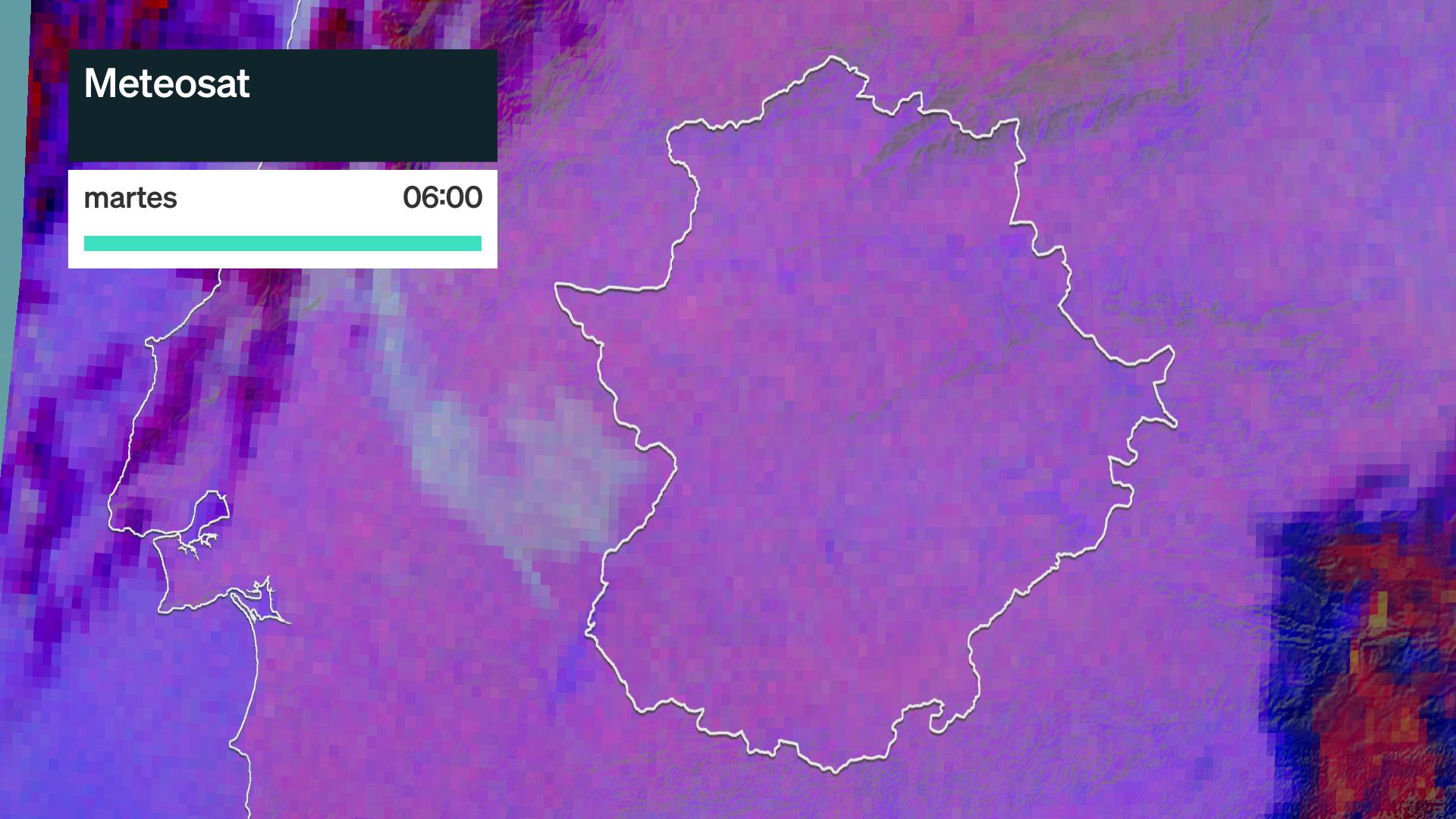 Imagen del Meteosat martes 1 de septiembre 6 h.