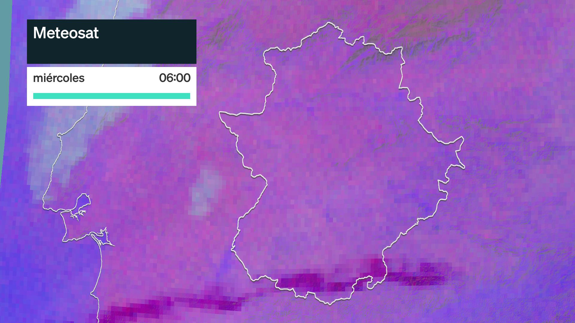 Imagen del Meteosat miércoles 2 de septiembre 6 h.
