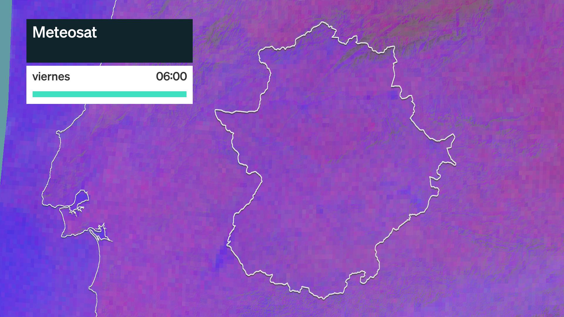 Imagen del Meteosat viernes 11 de septiembre 6 h.