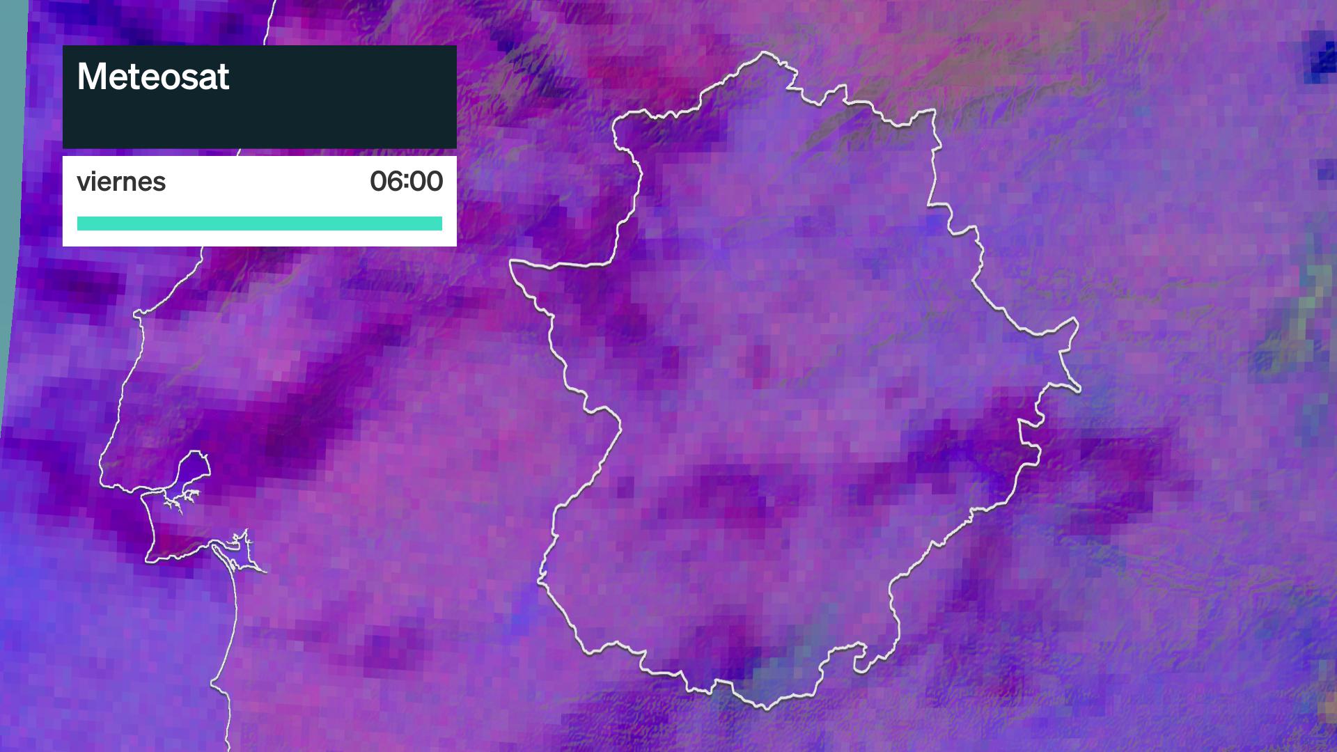 Imagen del Meteosat viernes 18 de septiembre 6 h.