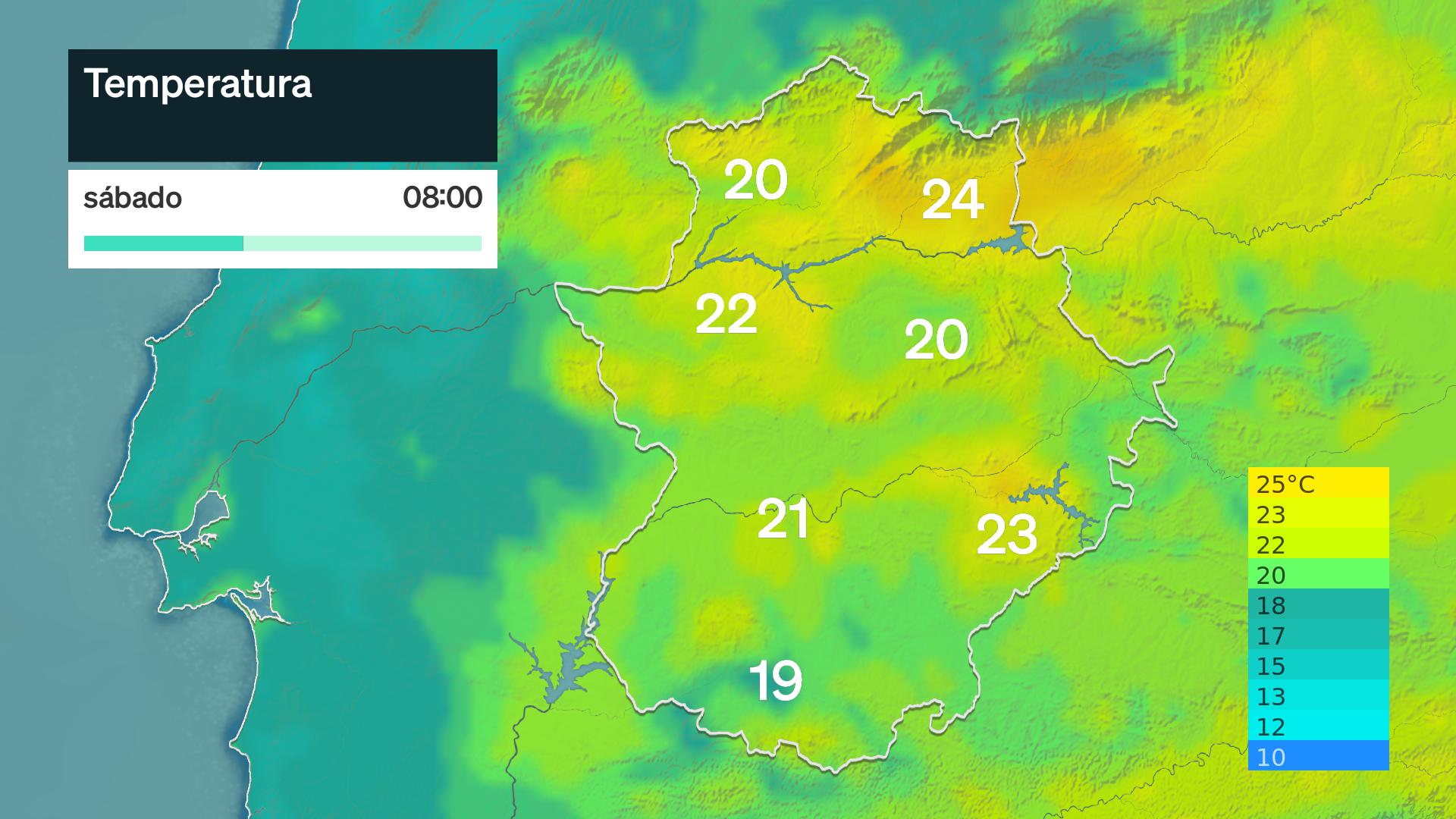 Temperatura mínima prevista