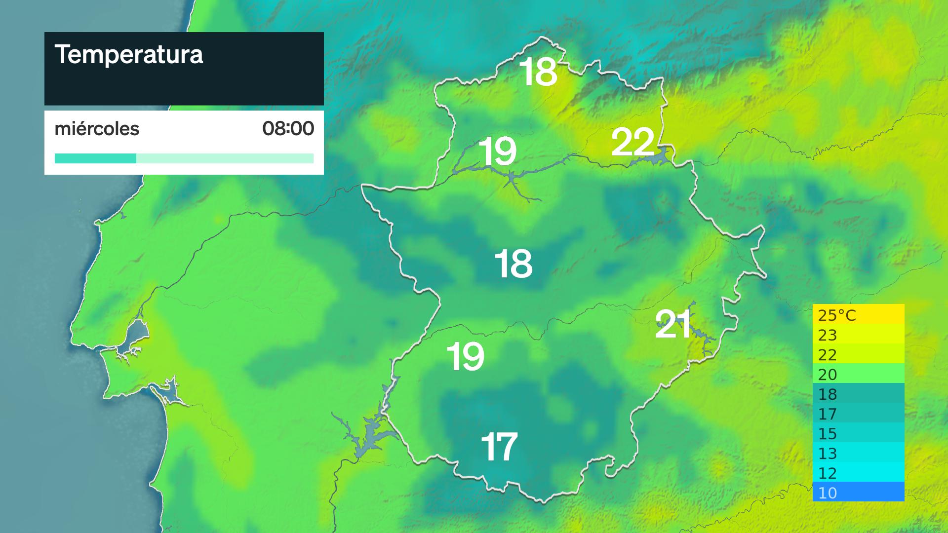 Temperatura mínima prevista