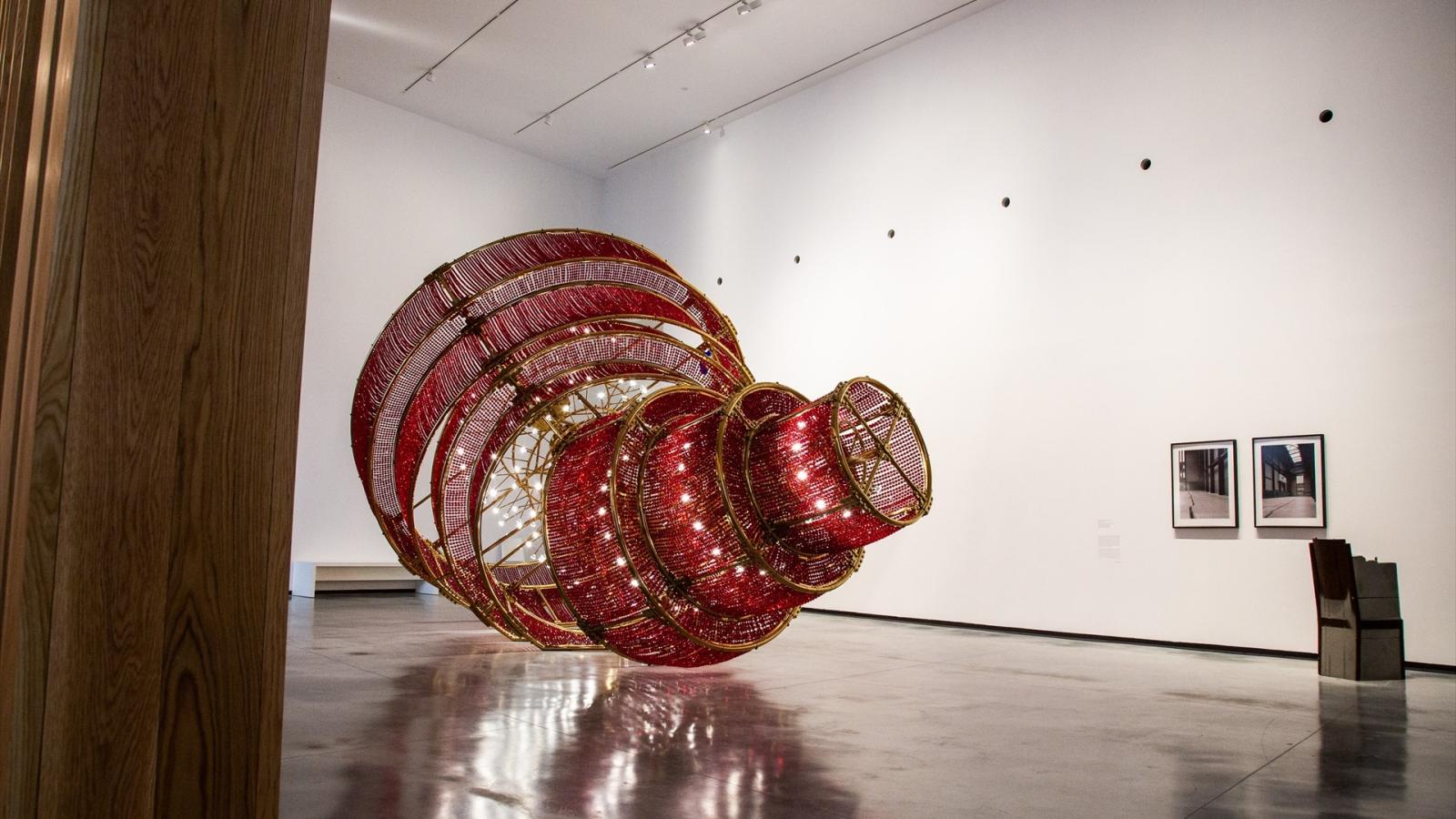 Una de las obras que forman parte de la Colección Helga de Alvear en el Museo de Arte Contemporáneo del mismo nombre, en Cáceres
