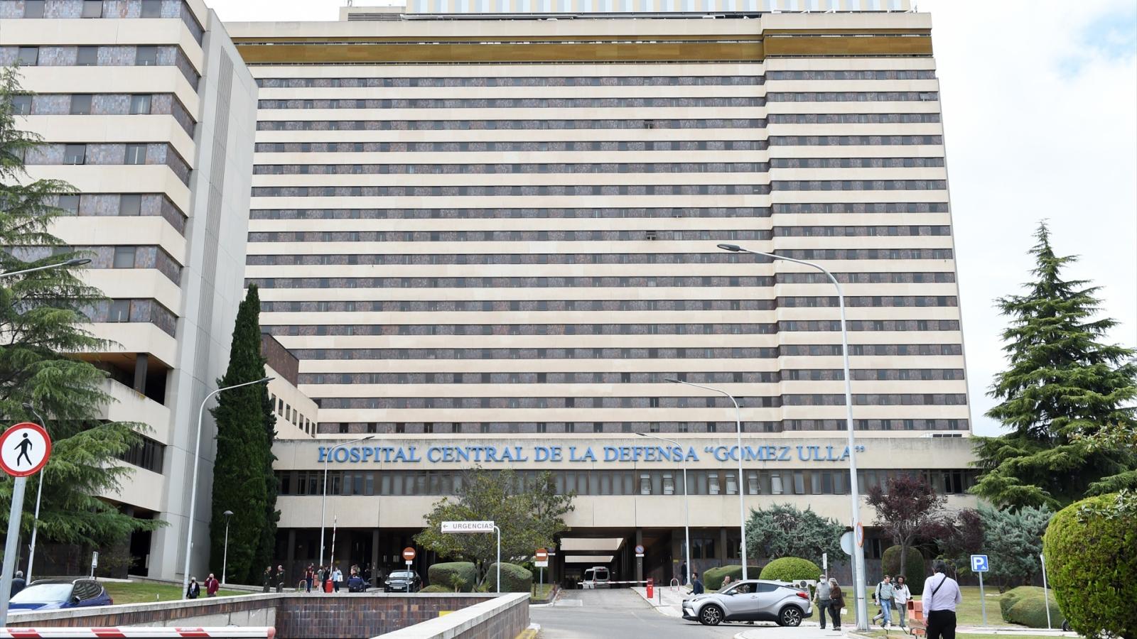 Fachada del Hospital Central de la Defensa Gómez Ulla 