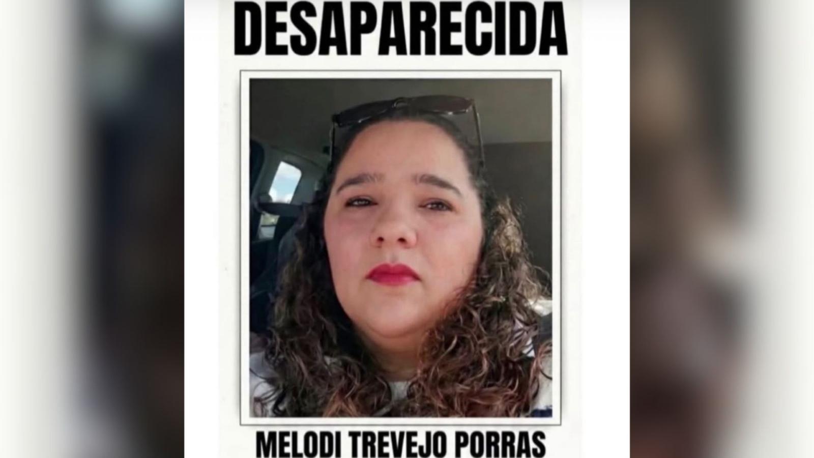 Cartel de búsqueda de una persona desaparecida en Trujillo