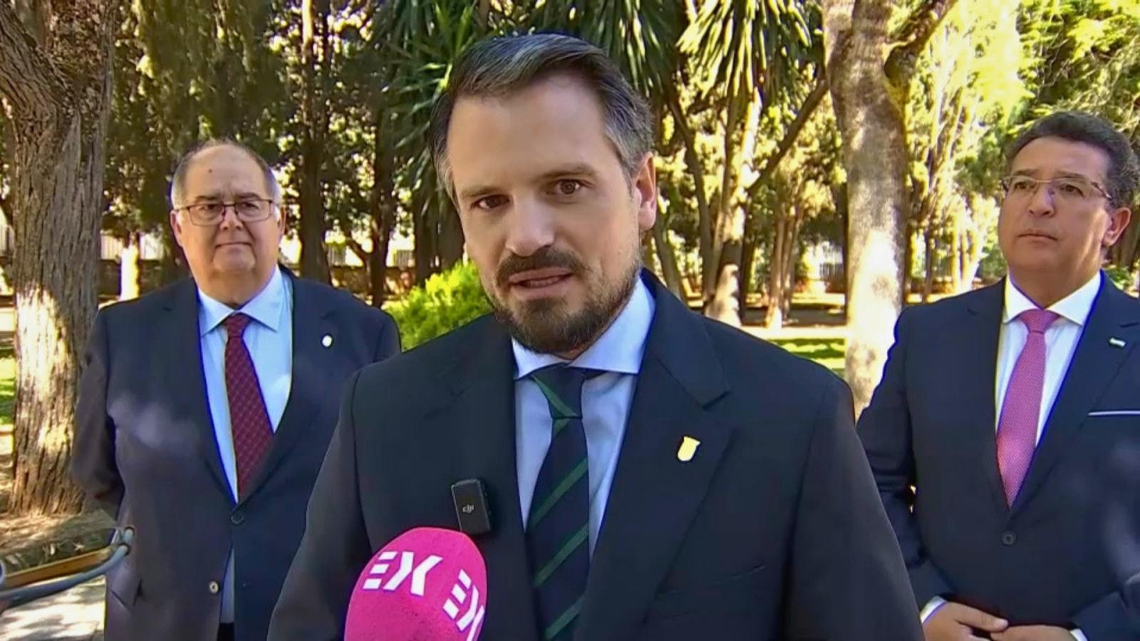 El vicepresidente y consejero de Presidencia, Coordinación de la Acción de Gobierno, Interior y Emergencias, Abel Bautista