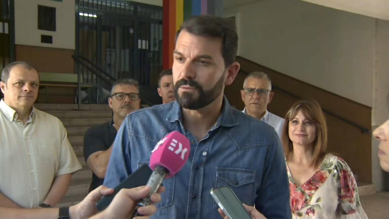 Álvaro Sánchez Cotrina. Secretario General del Psoe en Extremadura