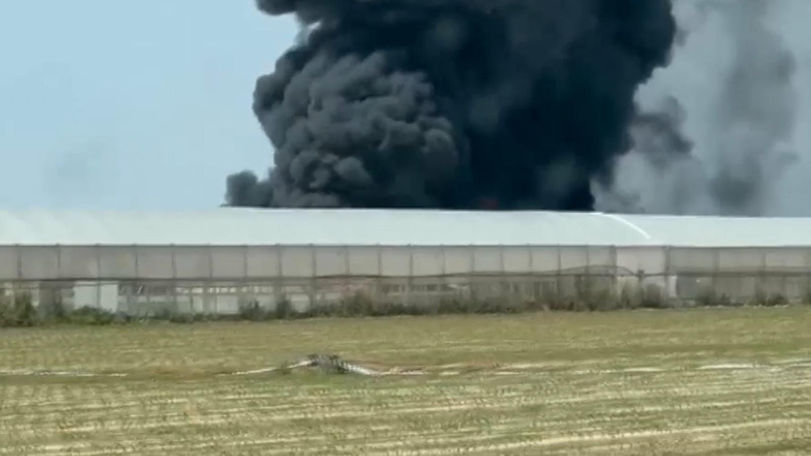 Incendio invernadero