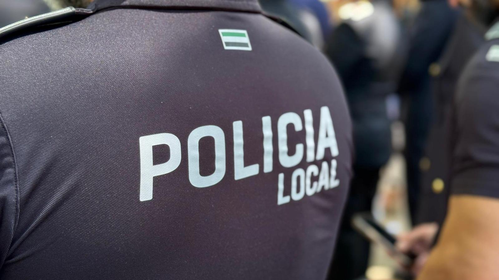 Letras uniforme Policía Local