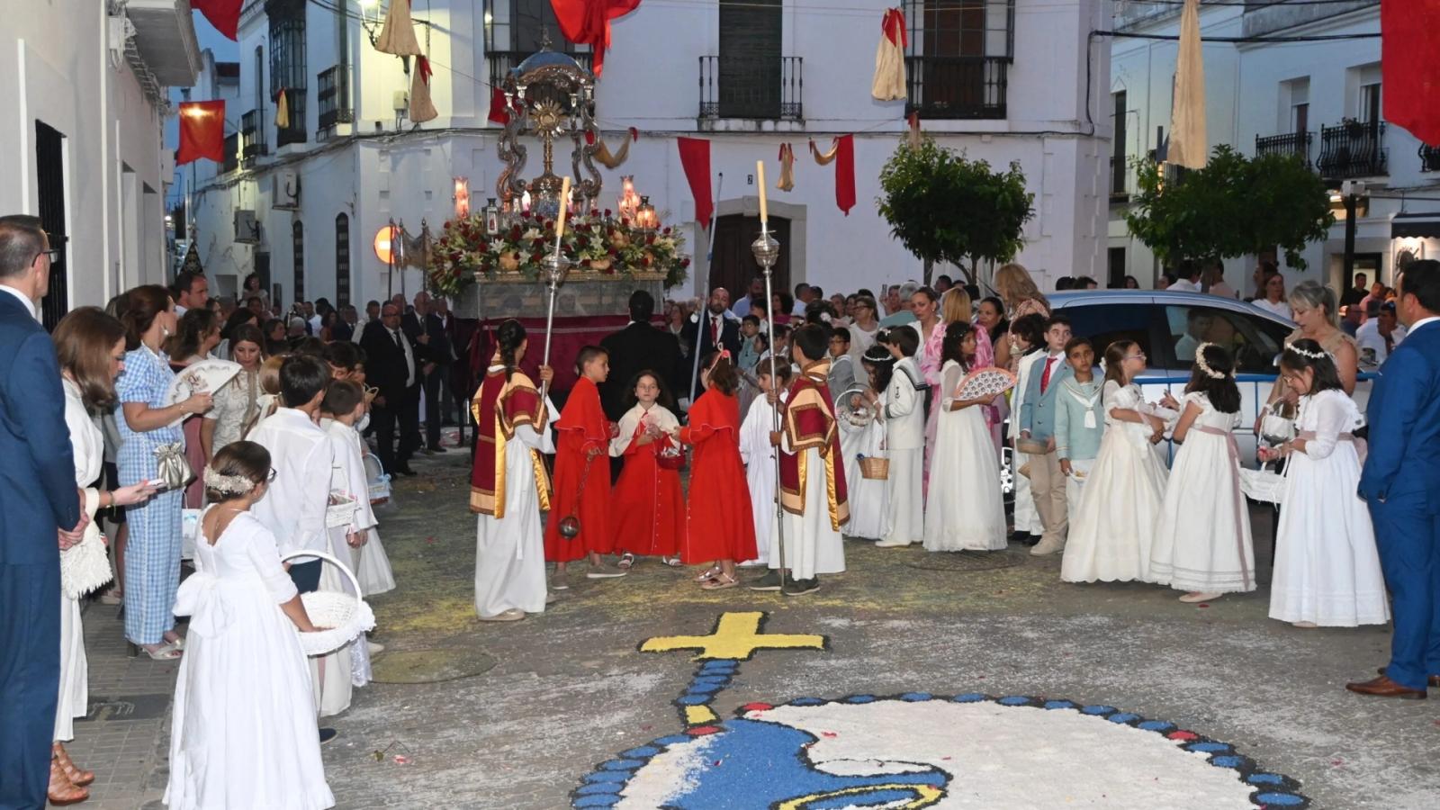 Corpus Christi Los Santos de Maimona. Imagen de Archivo