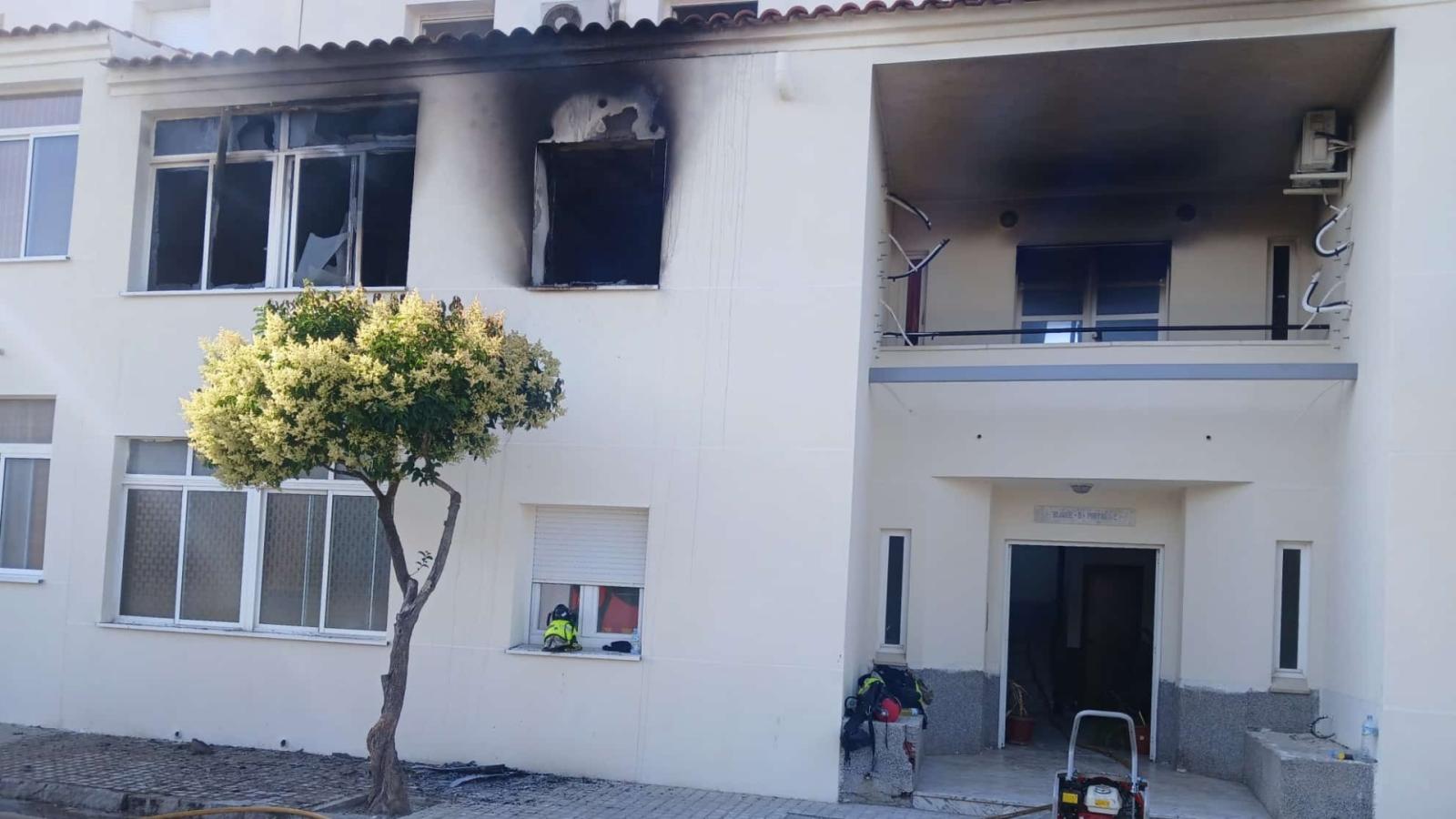 Incendio en una vivienda de Miajadas