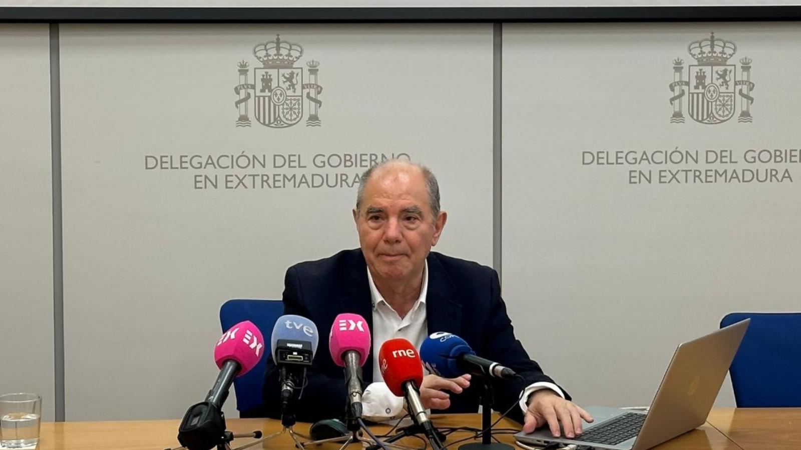 El delegado territorial de la AEMET en Extremadura, Marcelino Núñez