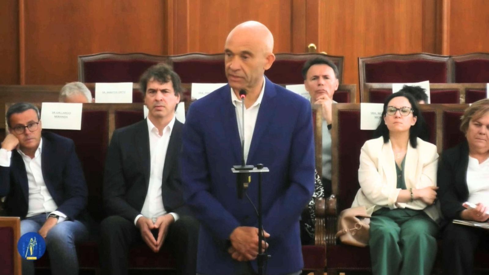Luis María Carrero declara en la Audiencia Provincial de Badajoz
