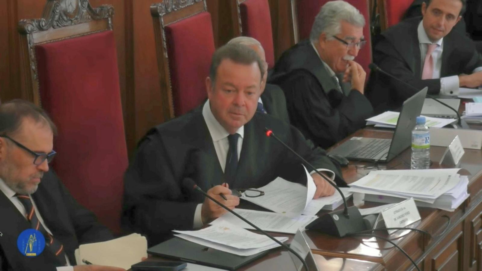El abogado de David Sánchez, Emilio Cortés
