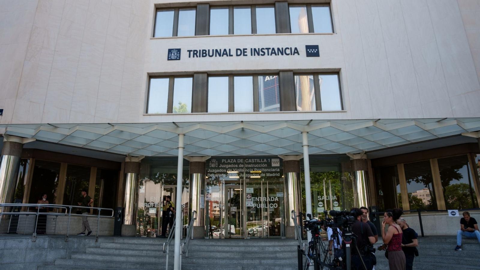 Fachada de los Juzgados de Plaza de Castilla, 