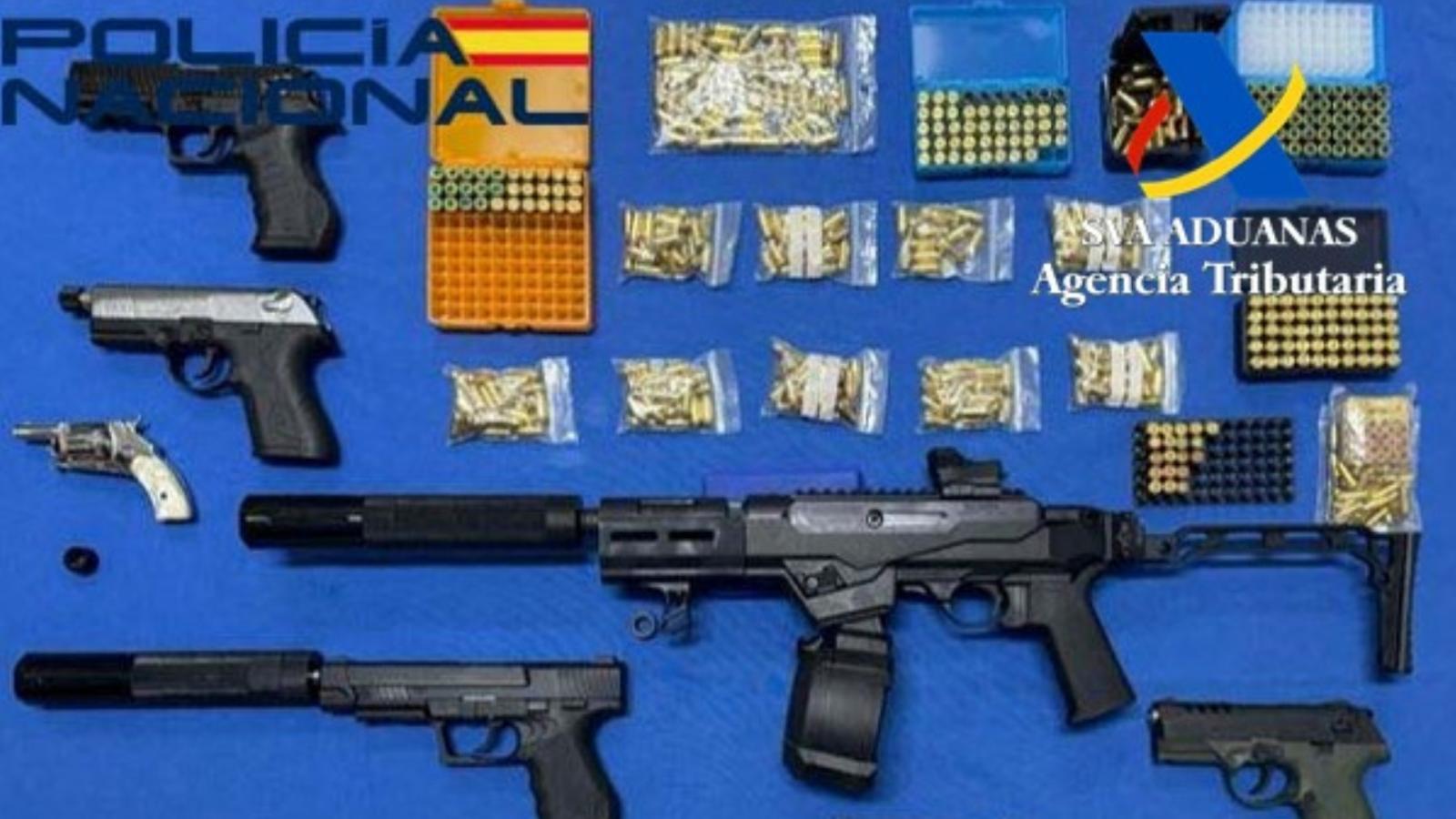 Armas "Operación Alcántara"