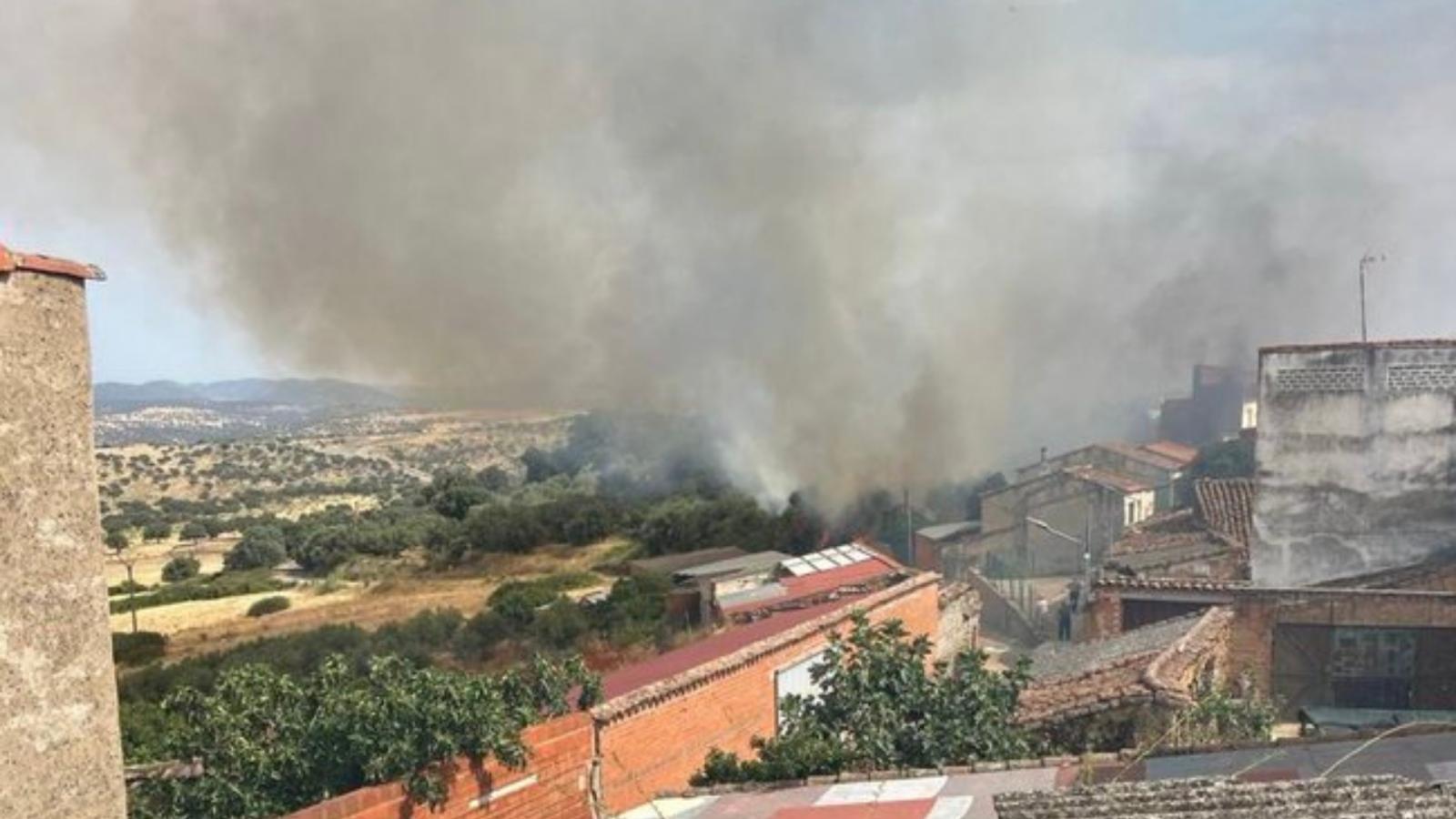 Incendio Castilblanco