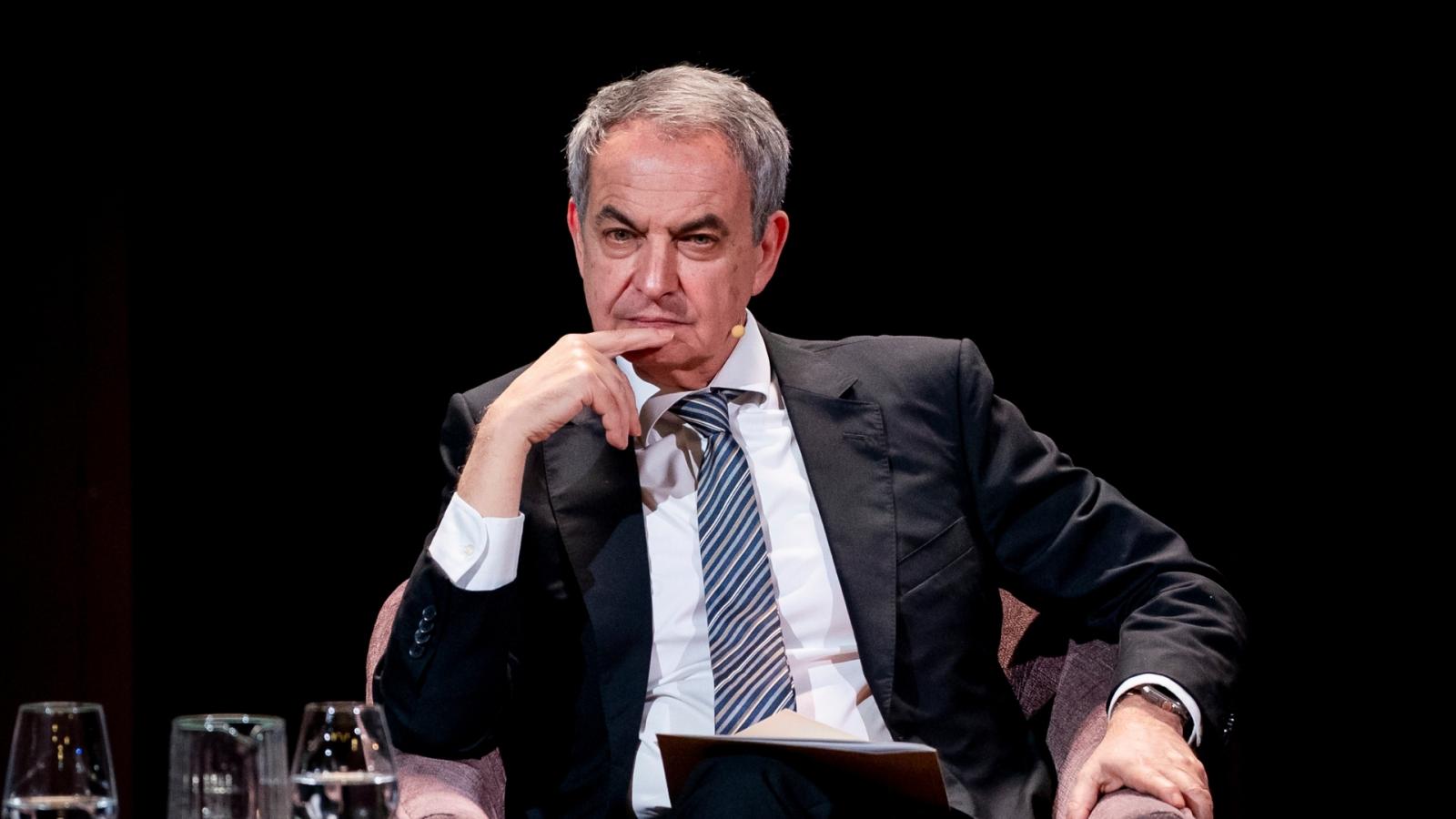 El expresidente del Gobierno José Luis Rodríguez Zapatero