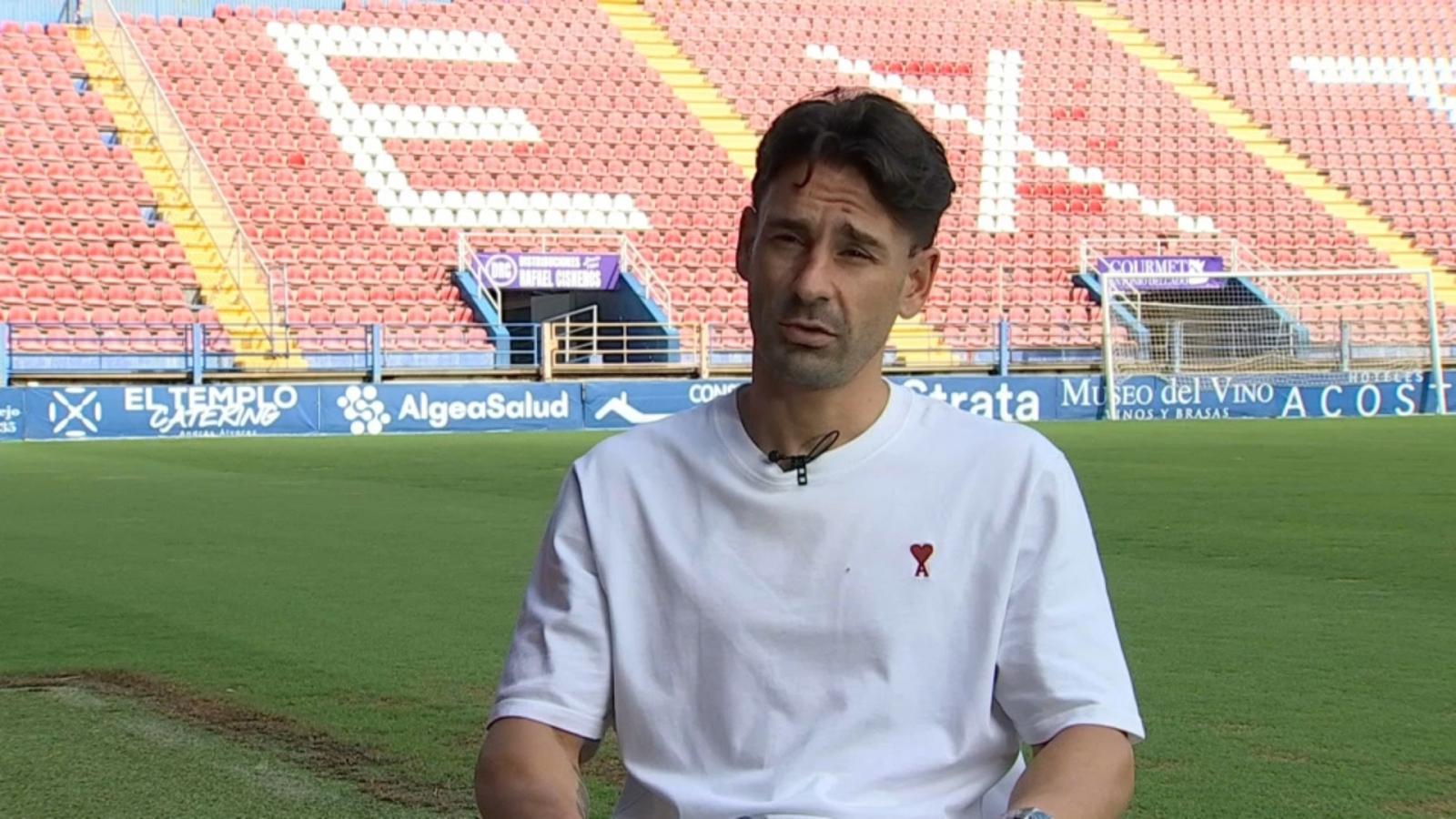 Kike Márquez. Jugador CD Extremadura