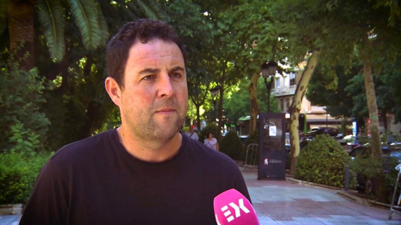 Miguel Ángel Ávila, entrenador del Badajoz