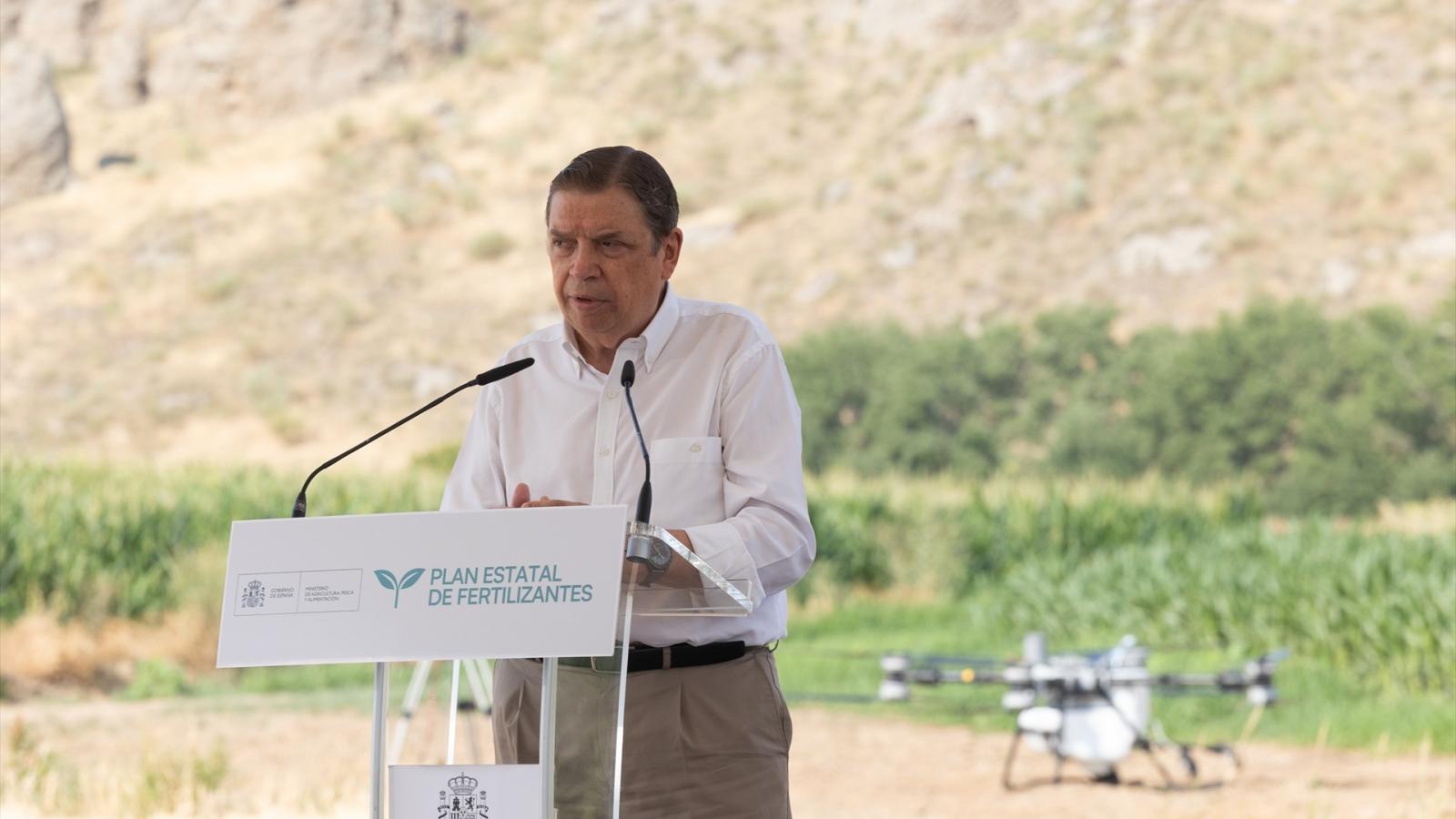 El Gobierno abonará en verano las ayudas a fertilizantes a 450.000 agricultores