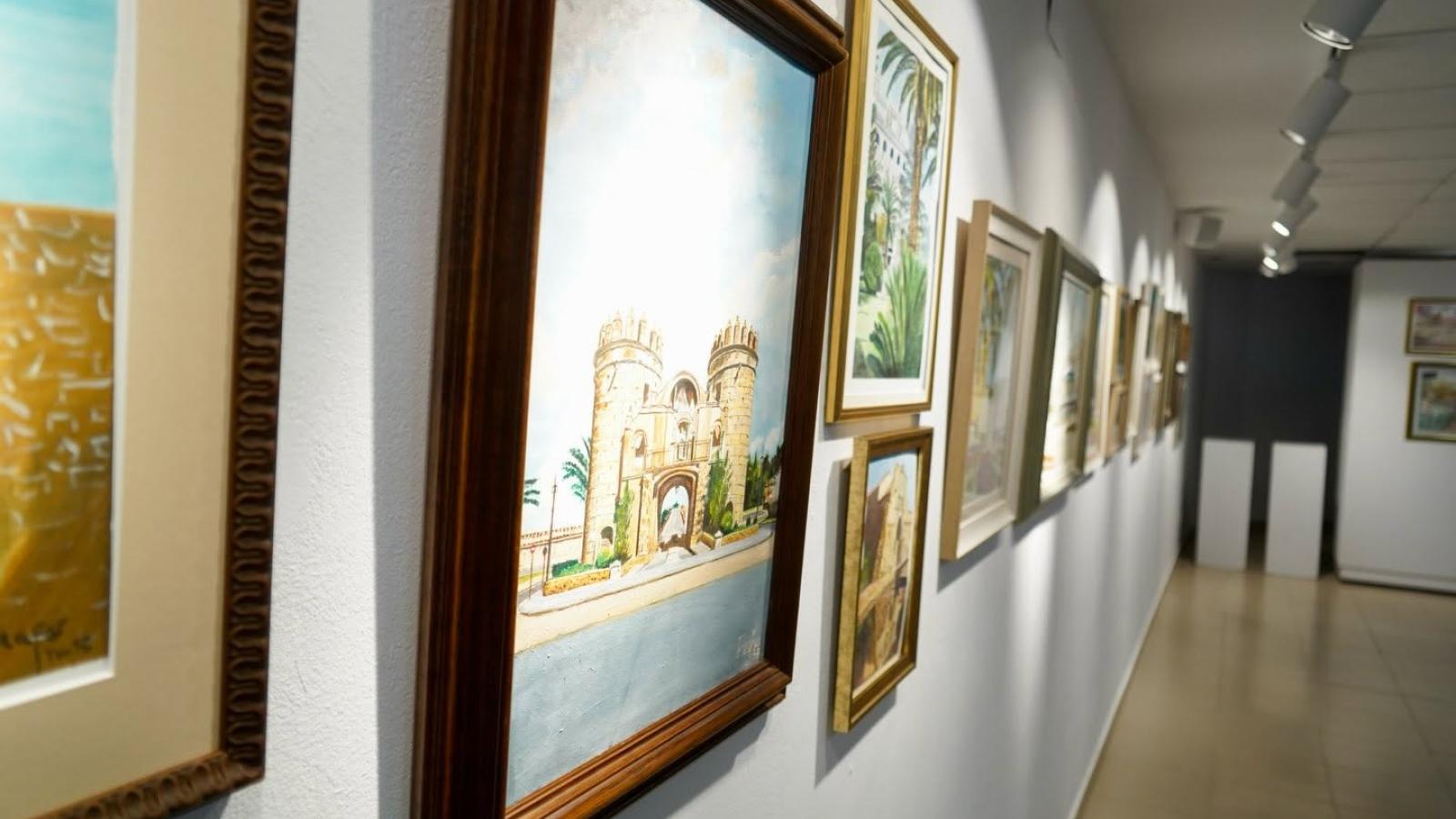 Exposición "Pinceladas de nuestra tierra". Ramón Fernández
