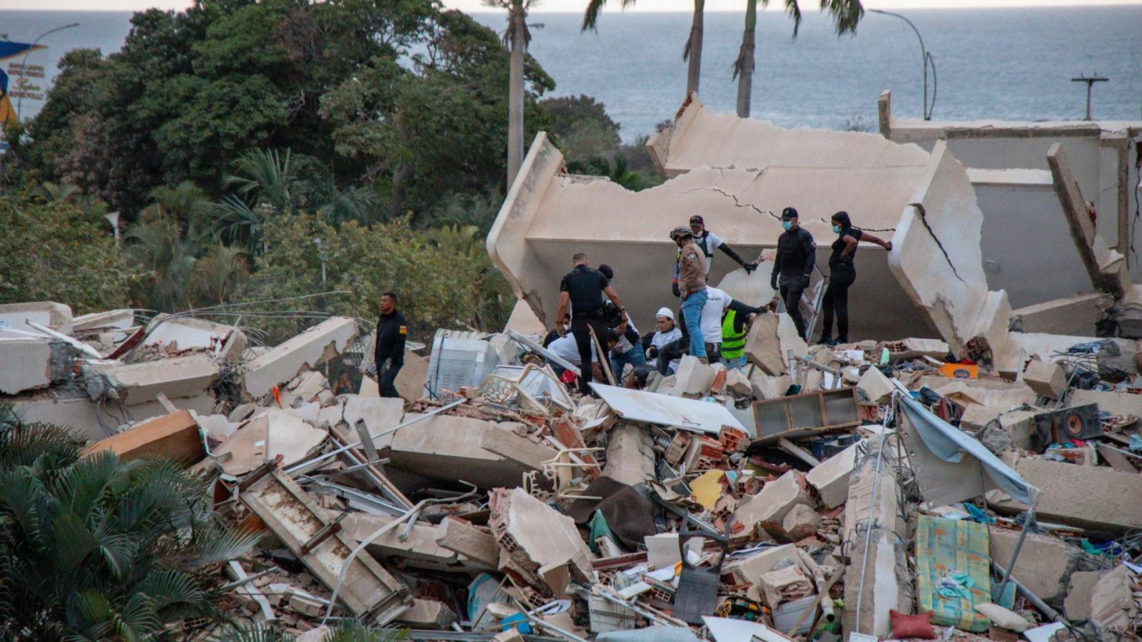 La Guaira, Venezuela, tras los terremotos del 28 de junio.