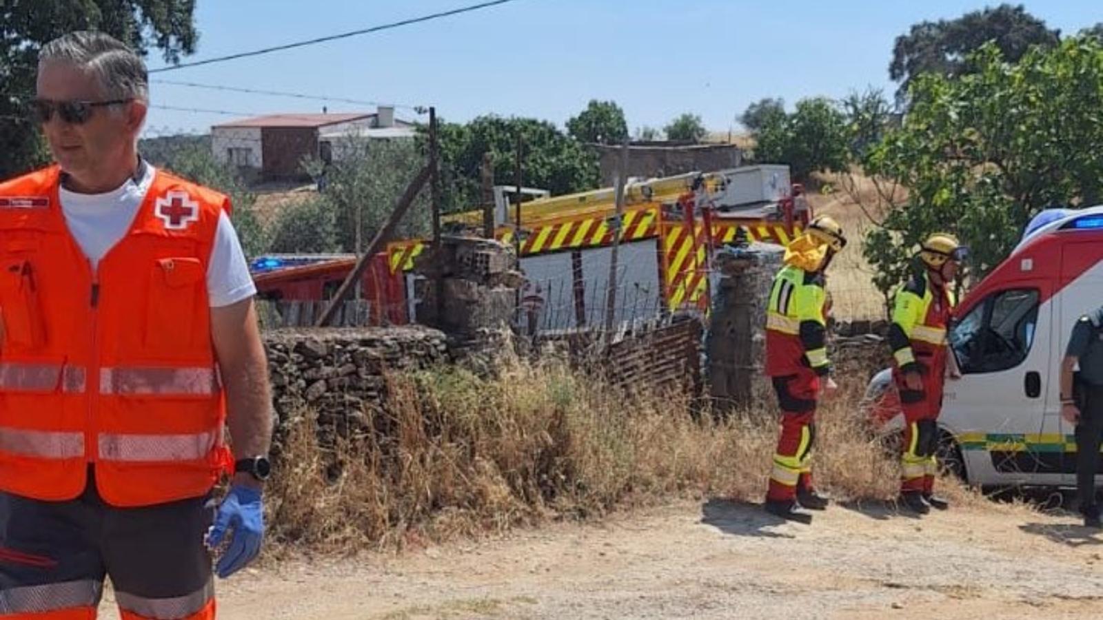 Intoxicación por productos químicos en Oliva de la Frontera