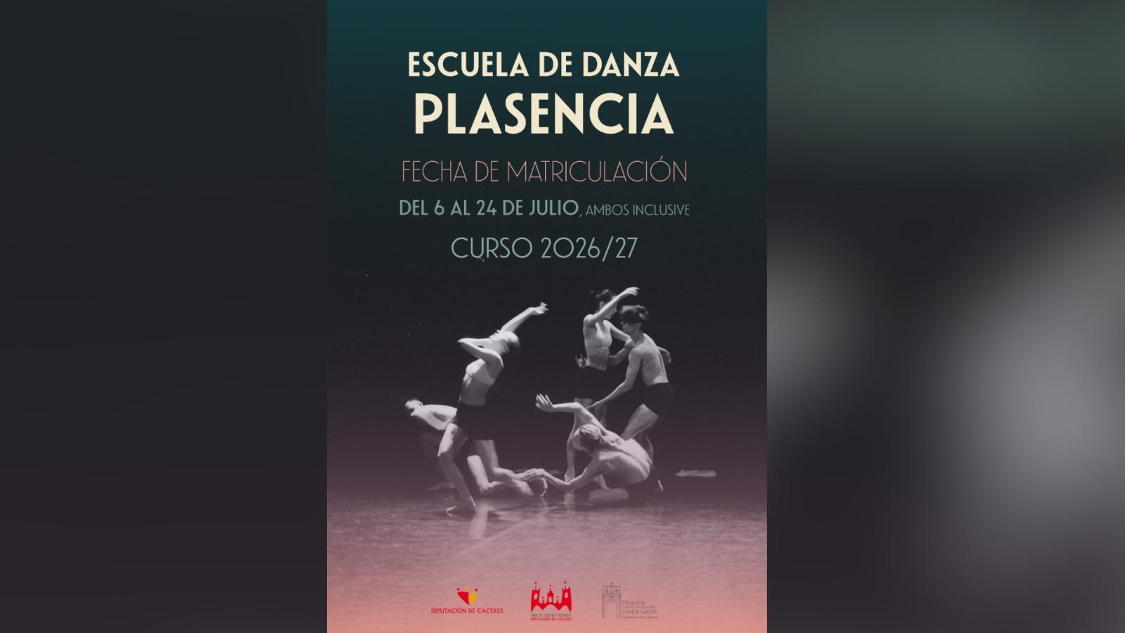 Abierto el plazo de matrícula de la Escuela de Danza de Plasencia 