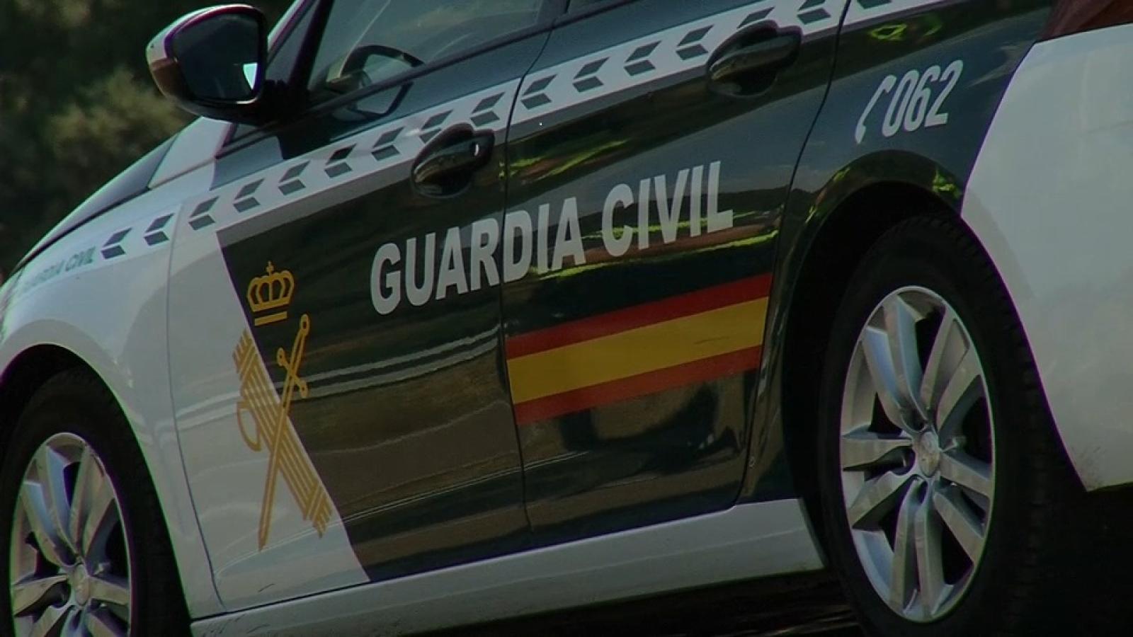 Vehículo de la Guardia Civil
